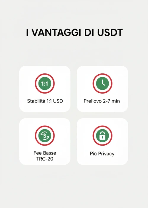 Icone di criptovalute e simboli di casinò che galleggiano su uno sfondo digitale